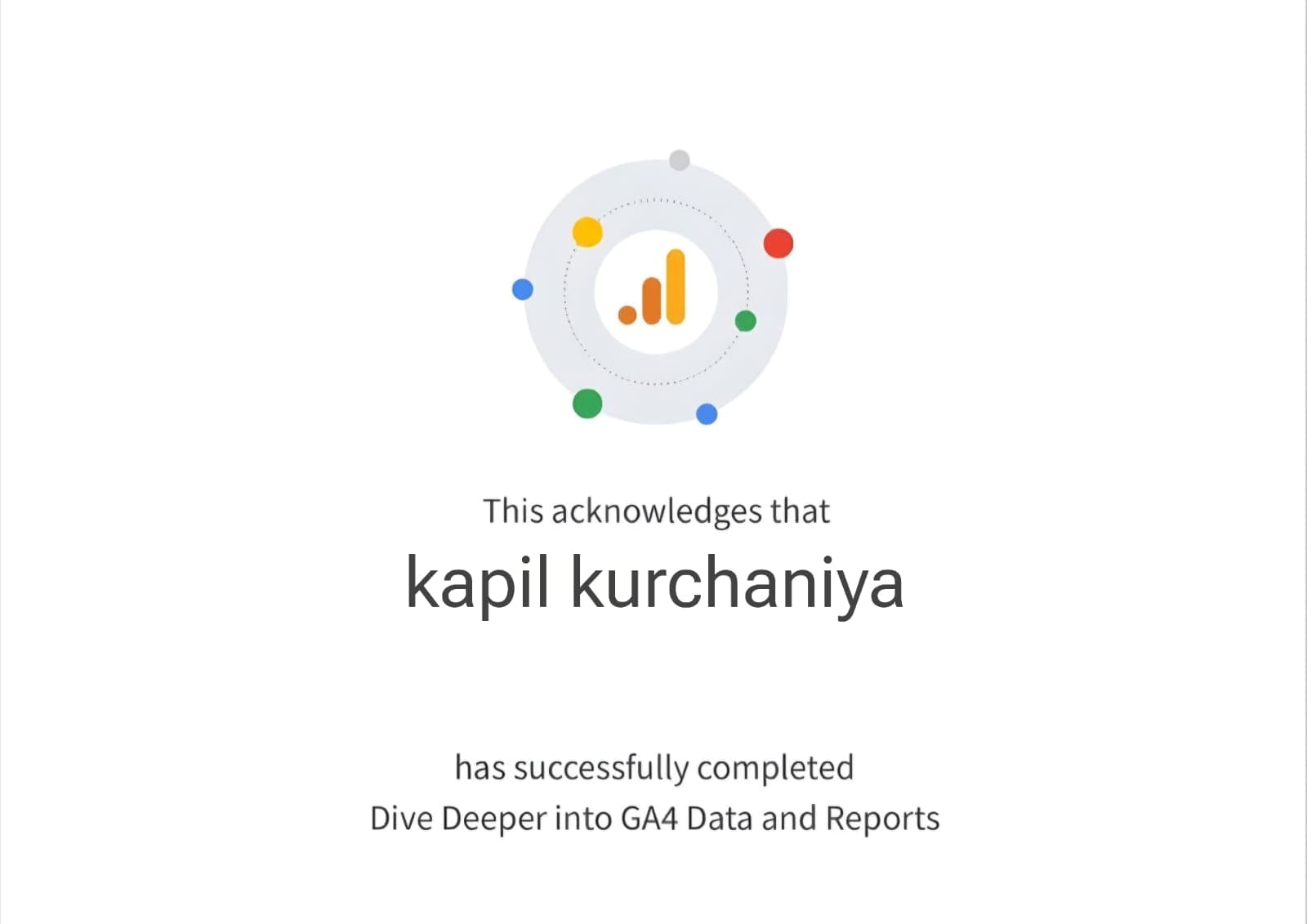 GA4 Data and Reports