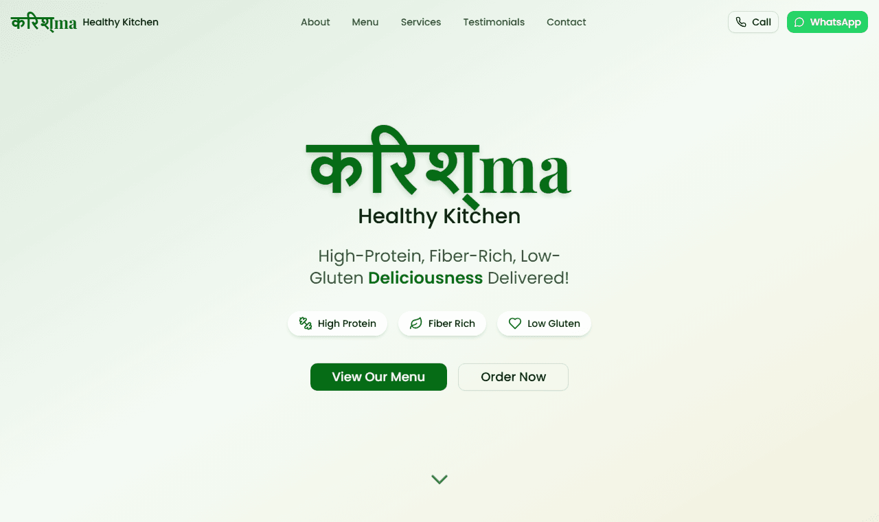 KARISHMA'S KITCHEN project preview